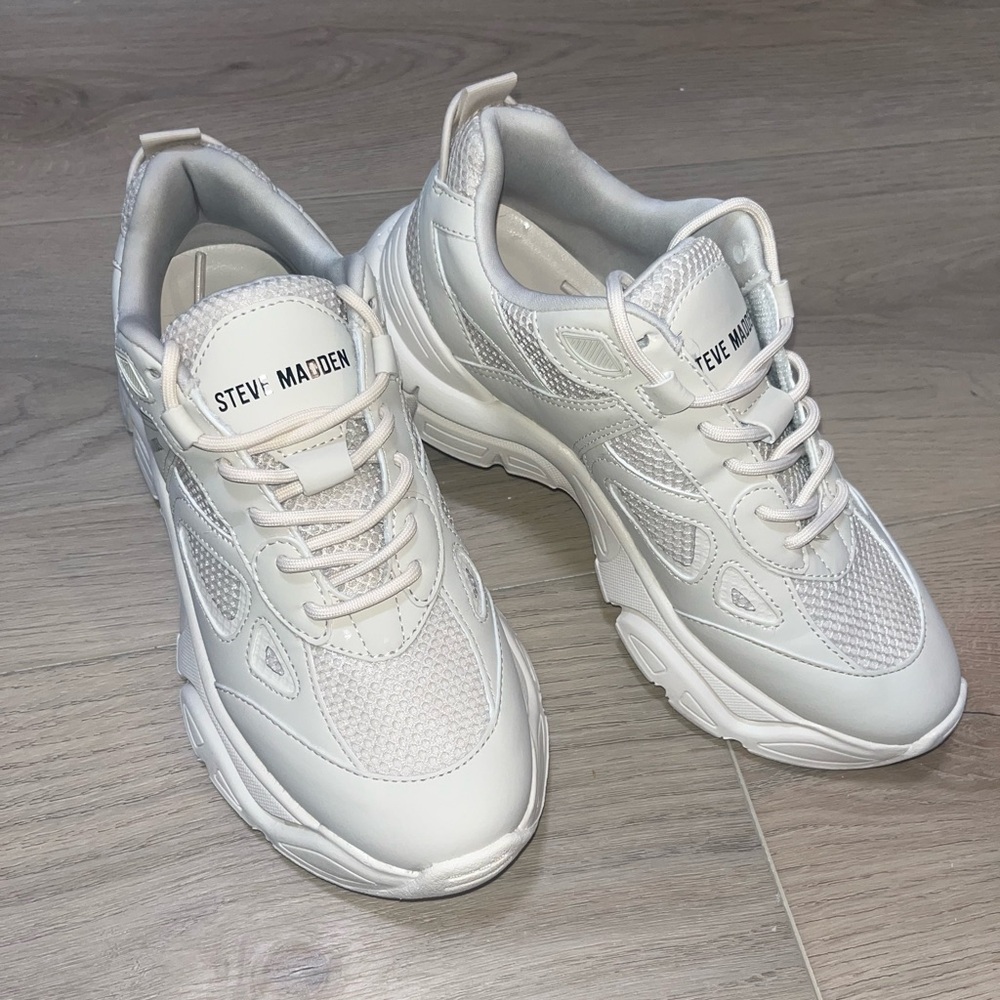 Steve Madden White Sneakers
